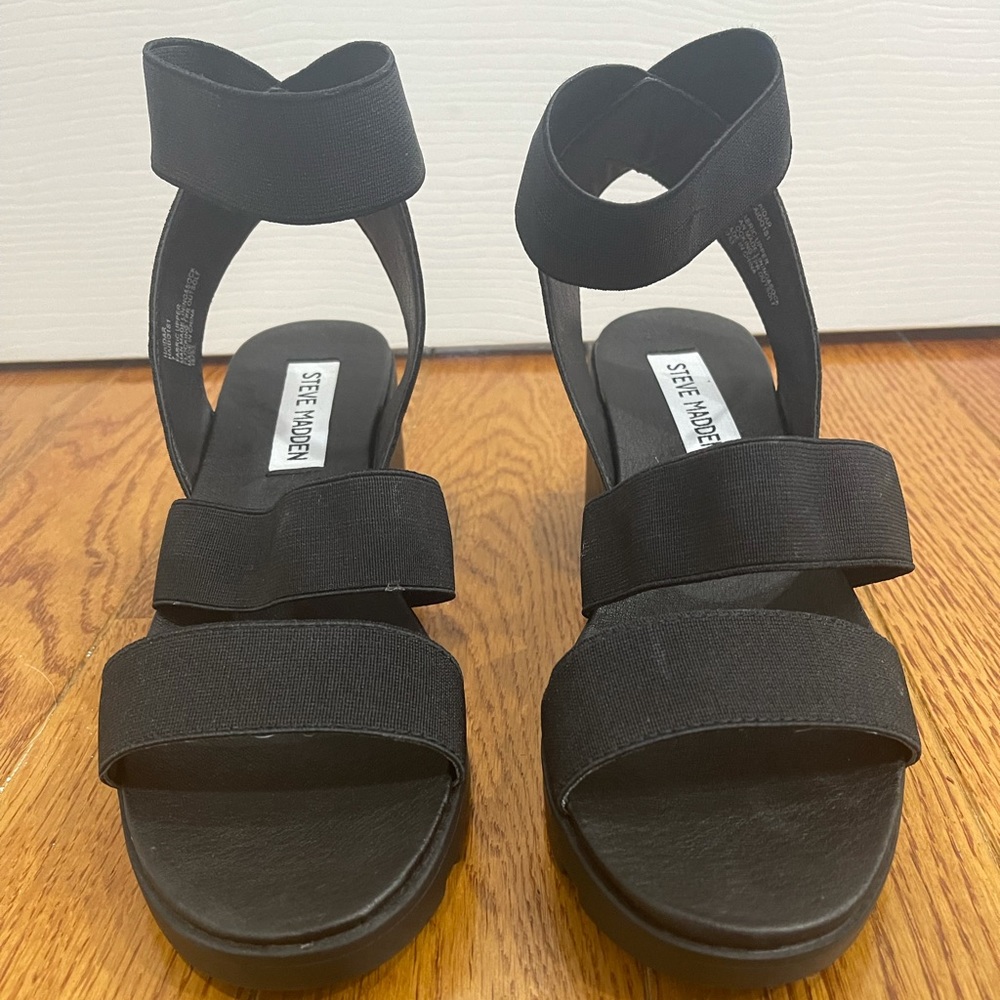 Steve Madden Strap Block Heel